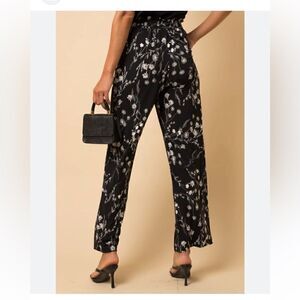 Nordstorm wide leg floral pants XL